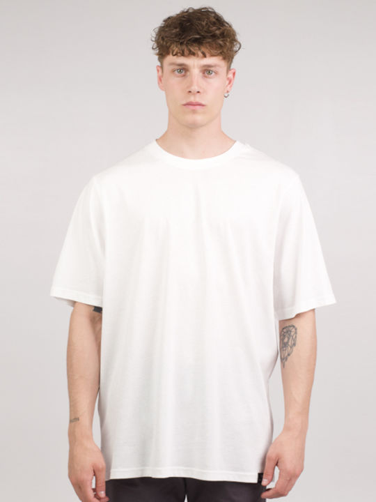 Shaikko Ανδρικό T-shirt Κοντομάνικο Λευκό