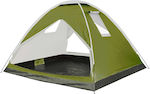 Campus Jakarta De vară Cort Camping Igloo Kaki pentru 5 Persoane 240x210x170cm 110-1179