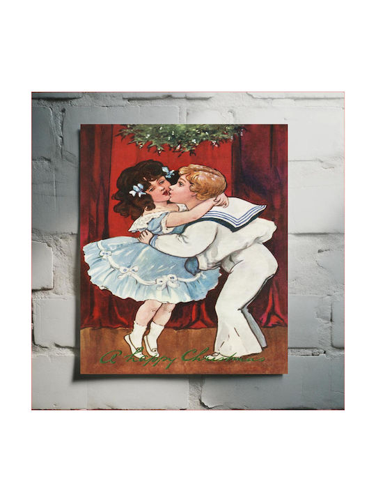 A Happy Christmas (1905) From The Miriam And Ira D. Wallach Division Of Art, Prints And Photographs: Picture Collection By H. Sandford Painting on Canvas 100x150cm
