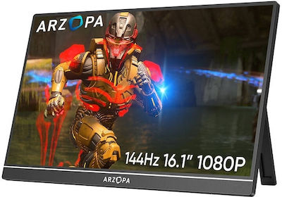 Arzopa G1 Game IPS Portable Monitor 16.1" FHD 1920x1080 144Hz