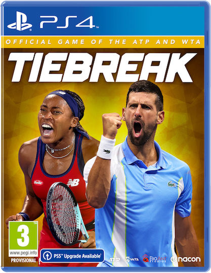 Tiebreak: The Official Game of the ATP and WTA PS4 Game