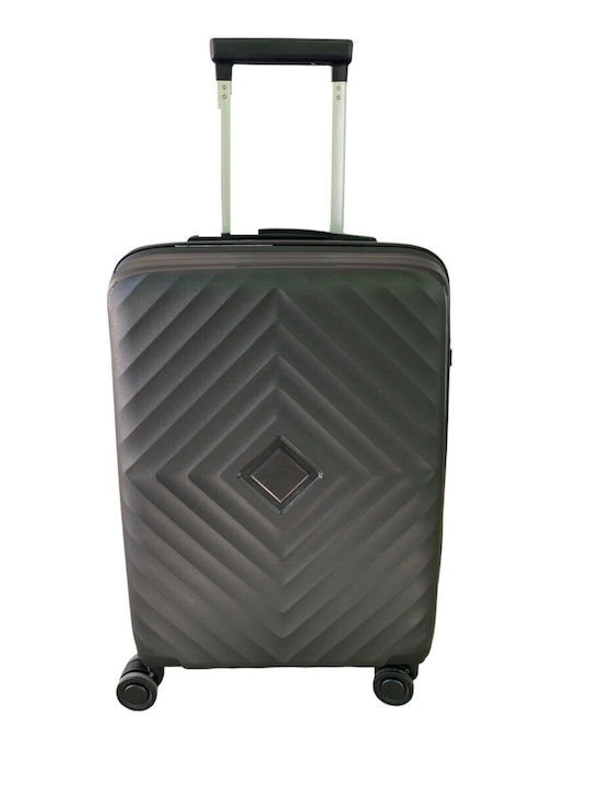 Ormi Kabinenreisekoffer Hartschalen Black mit 4 Räder Höhe 55cm ESH-1240