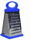 Sidirela Square Cheese Grater from Inox Steel 12x10x22.5cm