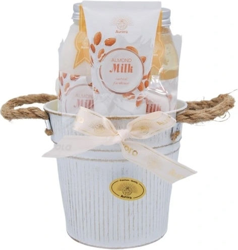 Honey Milk Spa Gift Set Shower Gel Lotion Hand Cream Soap Bar