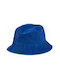 Verde Frauen Stoff Hut Blau