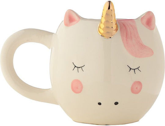 Puckator Unicorn Mug Ceramic White 560ml MUG316