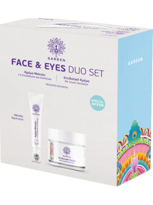 Garden Face & Eyes Duo White Water Lilly Σετ Πε...