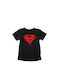 T-shirt Superman Μαύρο