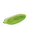 Excelsa Dekorative Platte Glas Grün 1Stück 30x14cm