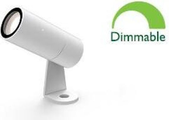 Fos me Single LED Warm White Spot in White Color