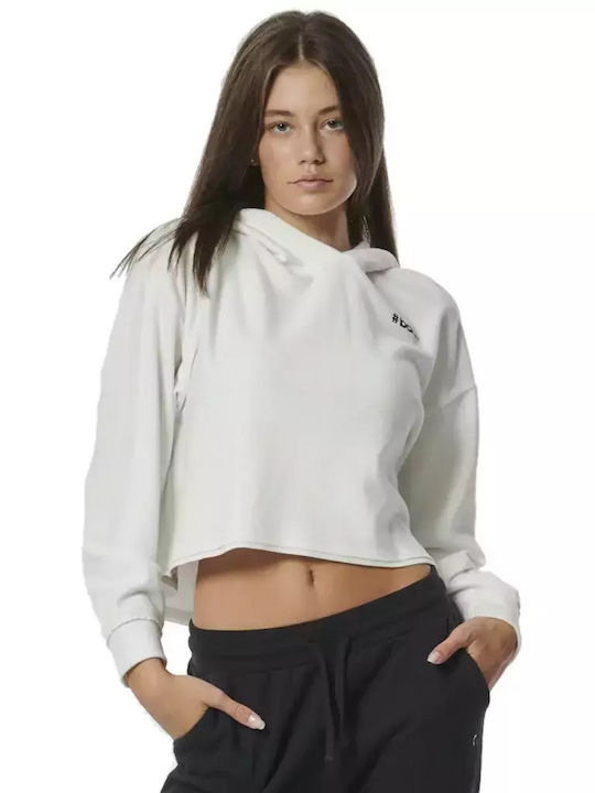 Body Action Women's Cropped Sweatshirt Ecru