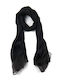 Green Women's Shawl 03-2365 Black