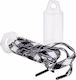 Myfit Checker Alb Negru Șireturi Negru-Alb Culoare Mărime 150cm 19.908209/150