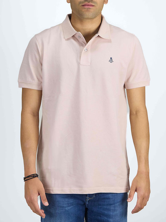 Explorer Men's Short Sleeve Blouse Polo Pink