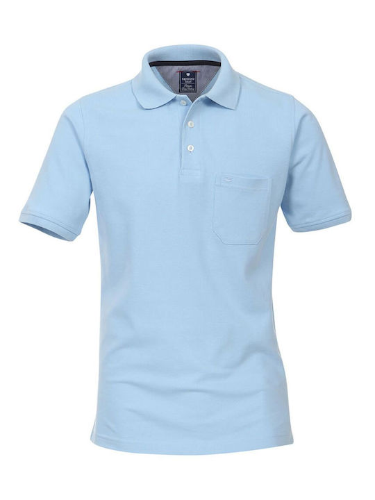 Redmond Polo Blouse Light Blue