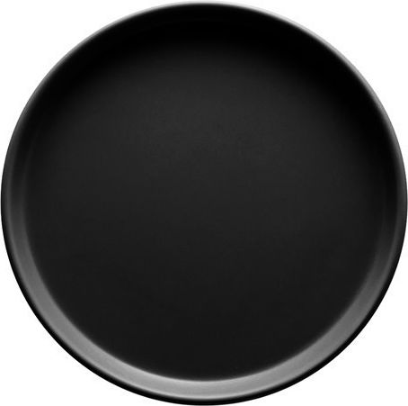 Ready Serving Platter Black with Diameter 24.3cm