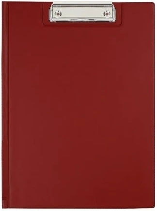 Biurfol Clipboard with Clamp Conference for Paper A4 Burgundy 1pcs