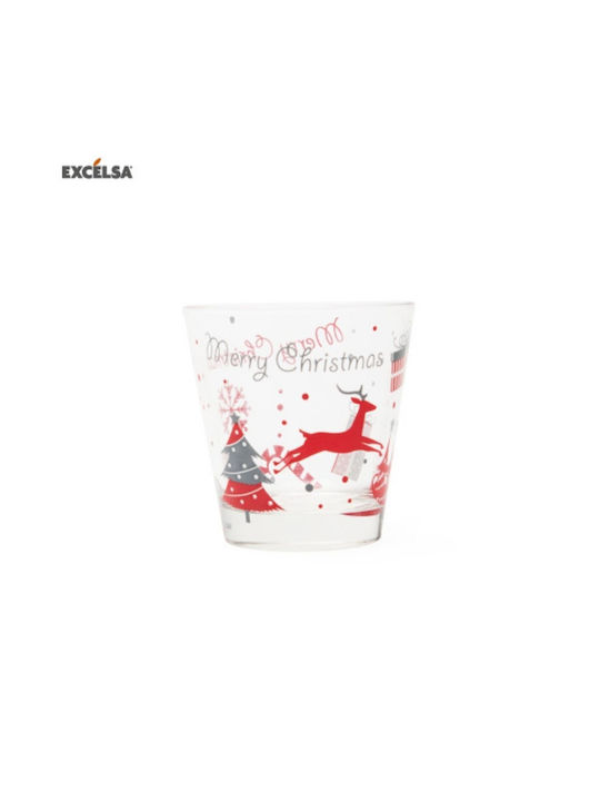 Excelsa Christmas Glass Glass Transparent