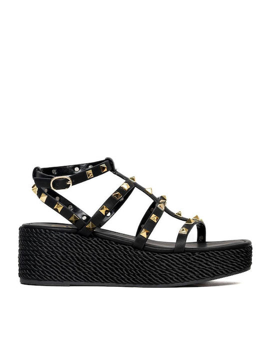 Paola 122 Platforme Dama Negru