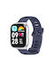 Λουράκι Silicone Flat Holes Xiaomi Redmi Watch 3 Active Midnight Blue Oem