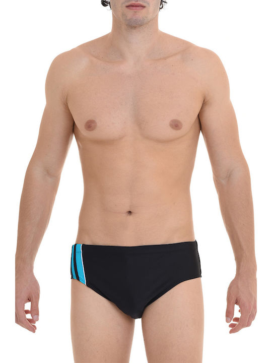 MiandMi Herren Badebekleidung Slip Black