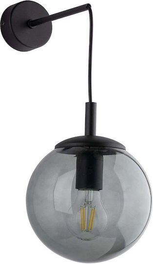 TK Lighting Leuchte Wand mit Fassung E27 Gray 18cm