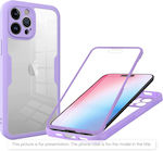 Techsuit 360 Full Cover Tempered Glass Set with Glass Purple (Xiaomi Redmi 13C 4G)