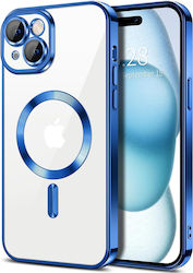 Techsuit Back Cover Silicone Blue (iPhone 15)