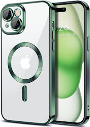 Techsuit Back Cover Silicone Green (iPhone 15)