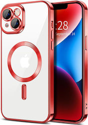 Techsuit Back Cover Silicone Red (iPhone 14)