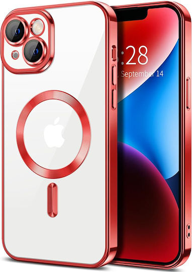 Techsuit Back Cover Silicone Red (iPhone 14)