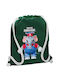 Koupakoupa Super Mario And Friends Gym Backpack Green