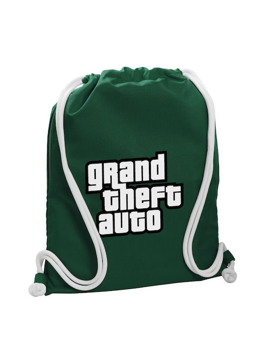 Koupakoupa Gta (grand Theft Auto) Gym Backpack Green