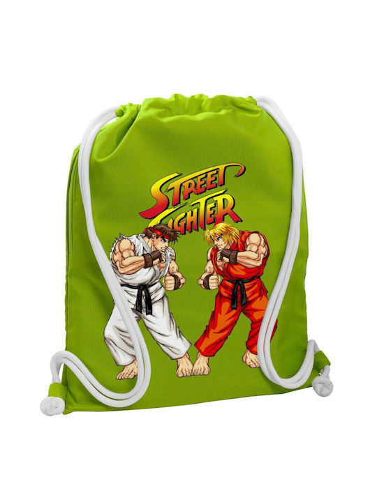 Koupakoupa Street Fighter Gym Backpack Green