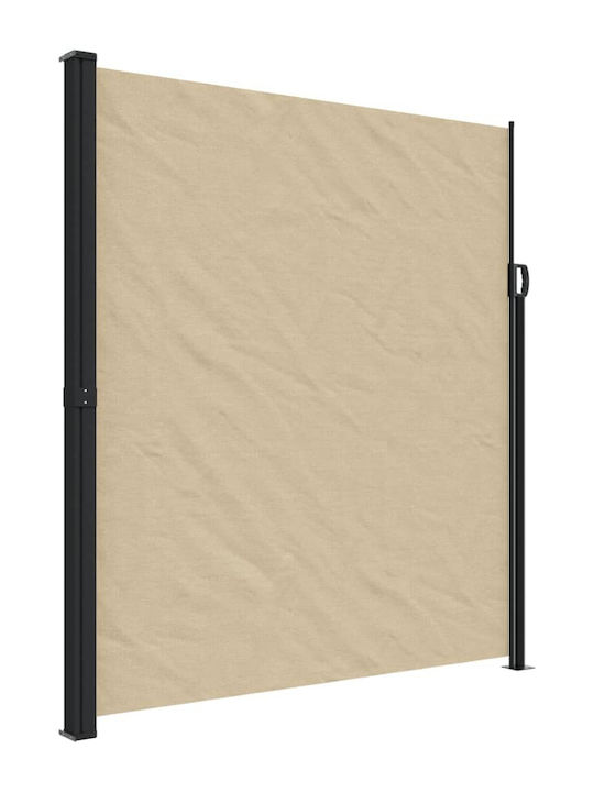 Side Sliding Beige Sunshade 220 X 600 Cm