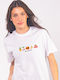 The Lady Femeie Tricou White