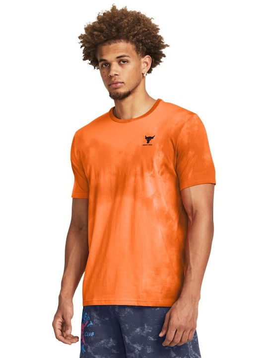 Under Armour Men's Short Sleeve T-shirt Orange