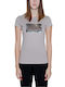 Armani Exchange Damen T-shirt Beige