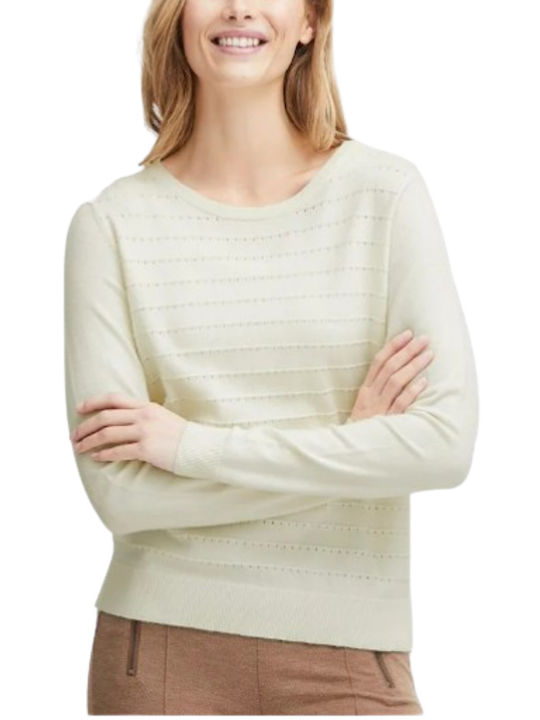 Fransa Women's Pullover Off White
