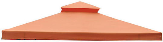 Outsunny Cover for Kiosk Brown 3x3m