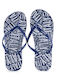 Women's Platform Flip Flops Blue