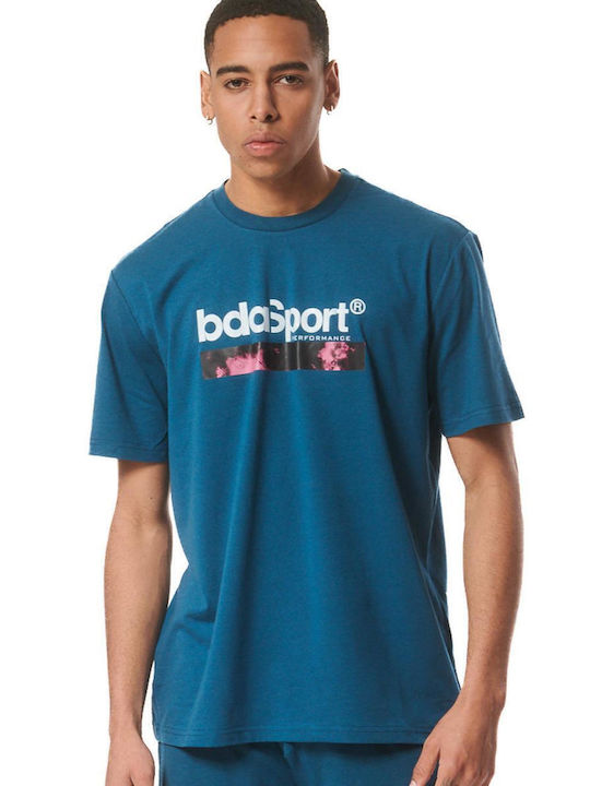 Body Action Essential Branded T-shirt Πετρόλ