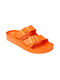 Mitsuko Frauen Flip Flops in Orange Farbe