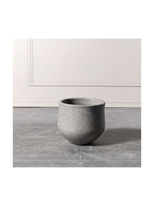 Supergreens Flower Pot Hanging 35x30cm in Gray Color A-3470-8