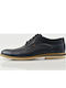 Men's Leather Casual Shoes Blue