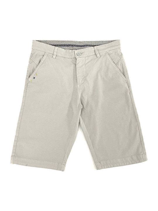Ustyle Ανδρική Βερμούδα Chino Γκρι