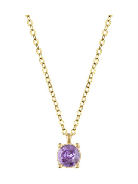 Necklace Made of 9 K Gold