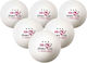 Doublefish DF230013-1002 Bile de Ping-Pong 6 Bucăți
