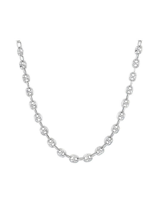 Xryseio Necklace from White Gold 14K