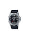 Casio Standard Watch Battery with Black Rubber Strap